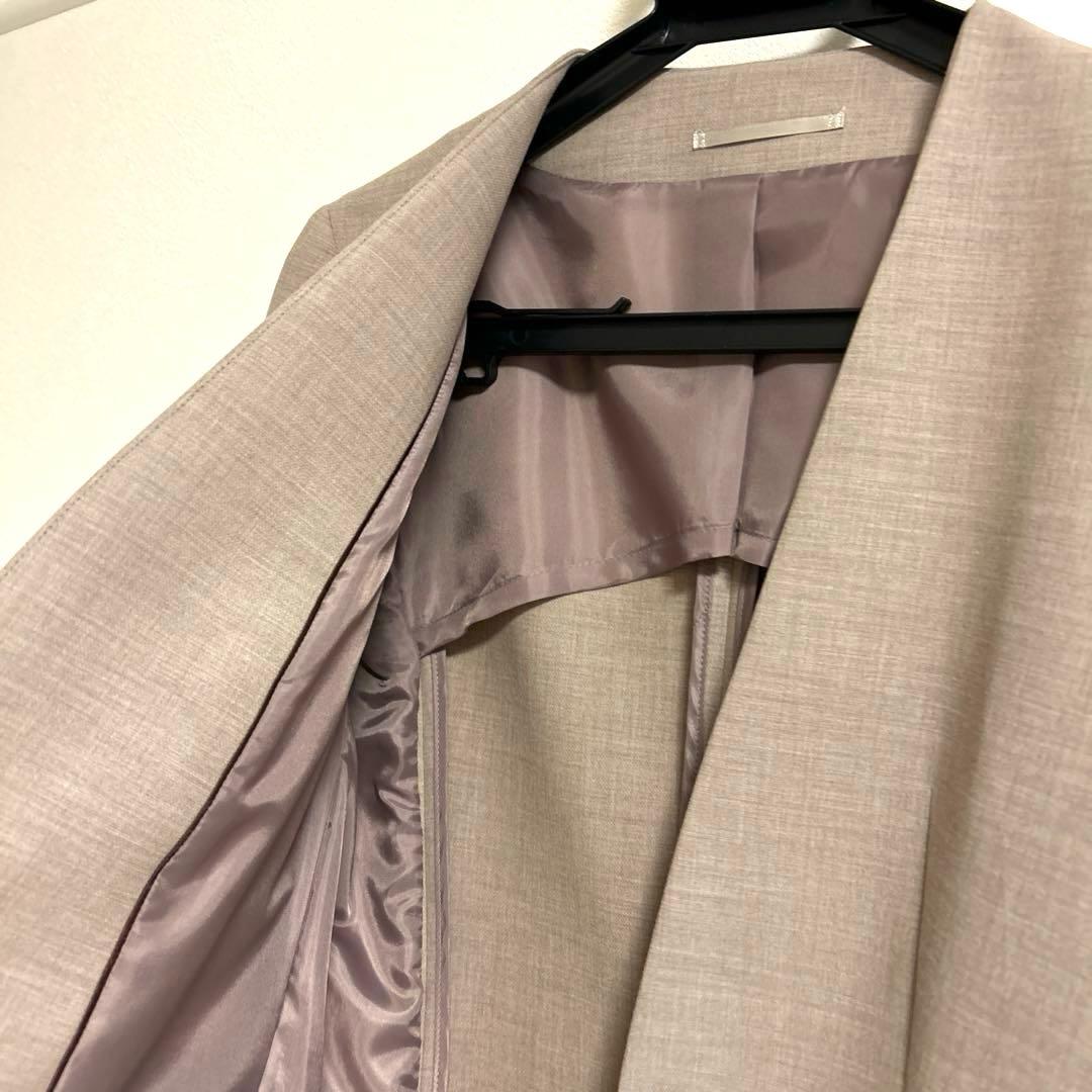 ★美品★スーツスクエア上下セット　Vカラージャケット／パンツDELEGANT