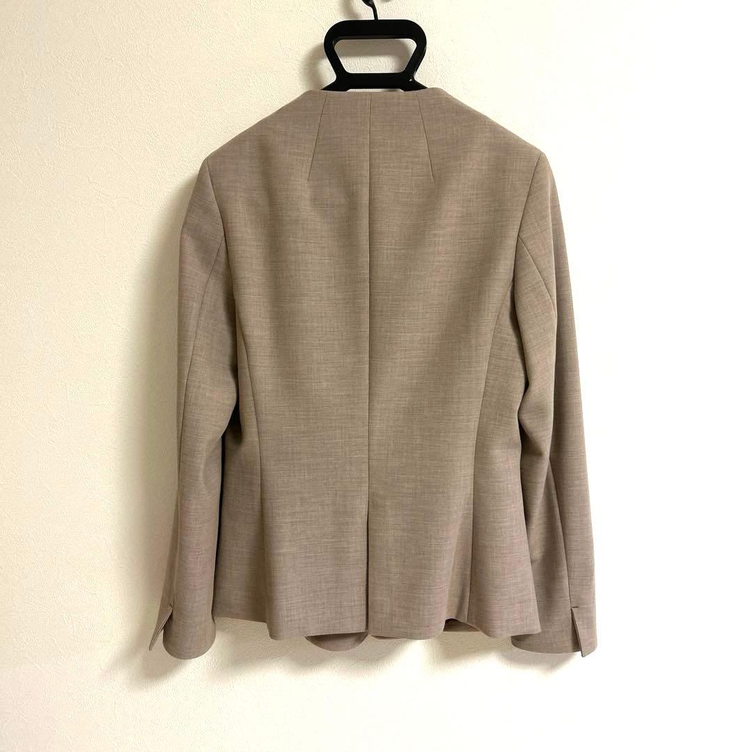 ★美品★スーツスクエア上下セット　Vカラージャケット／パンツDELEGANT