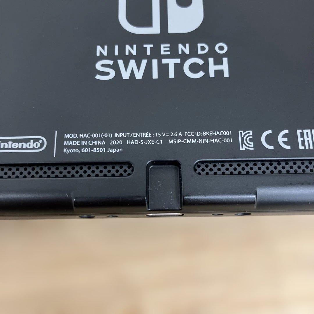 ① Nintendo Switch 本体 HAC-001(-01) グレー