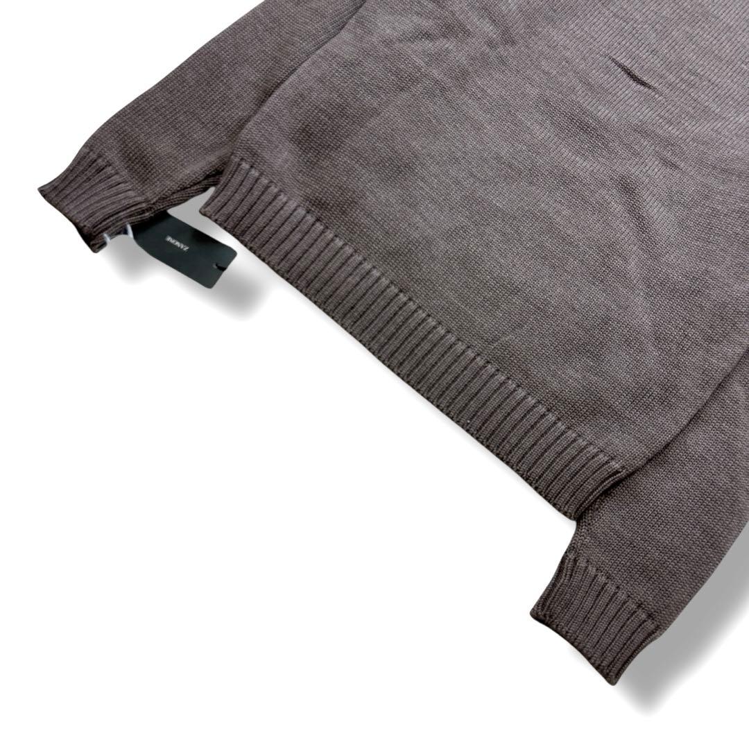 未使用級 タグ付き ザノーネ タートルネック ニット セーターミドルゲージ 44