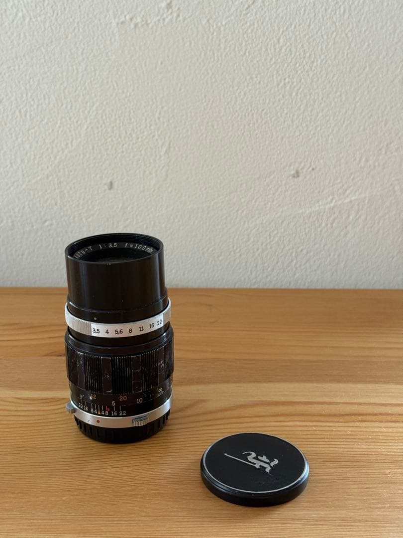 Olympus Zuiko Auto-T 100mm f/3.5 レンズ