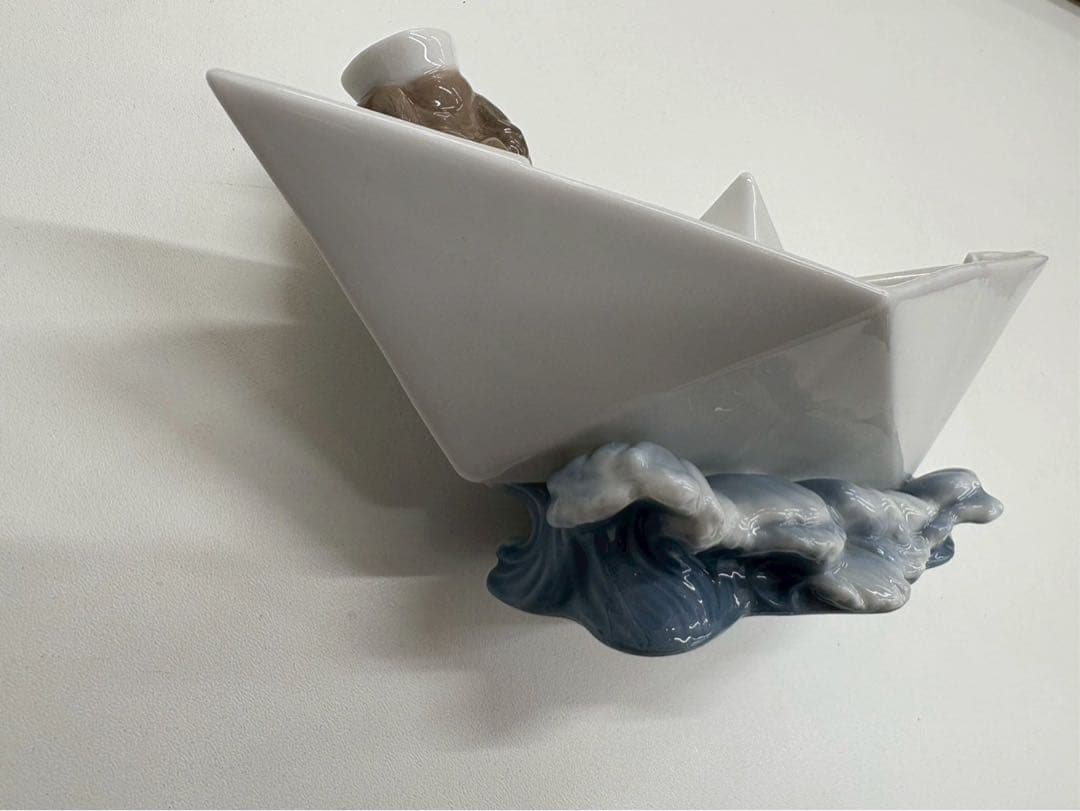 LLADRO リヤドロ 人形 お船に乗って 置物 フィギュリン 美品 to01