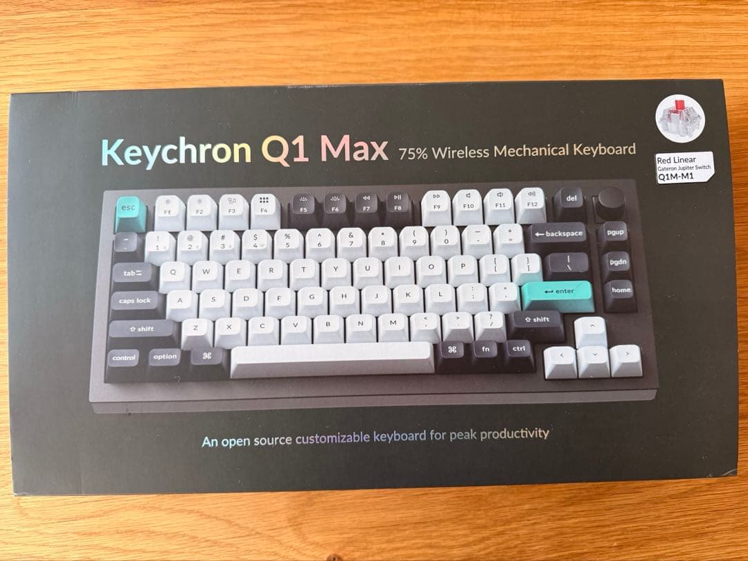 【ほぼ新品】Keychron Q1 Maxおまけ付き