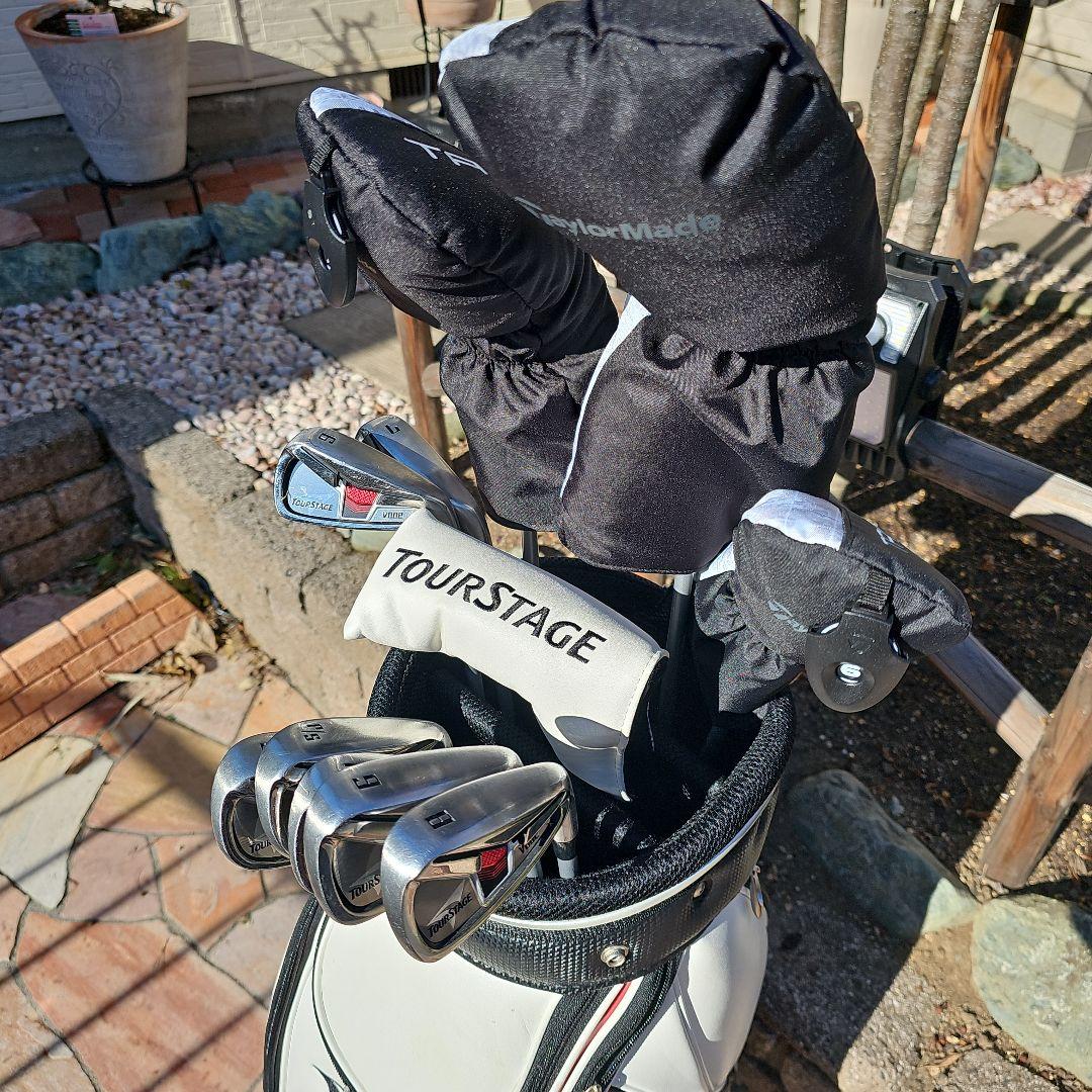 TOURSTAGE キャディバッグ ホワイト