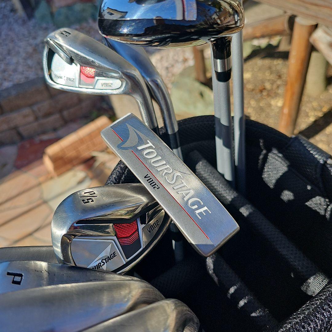 TOURSTAGE キャディバッグ ホワイト