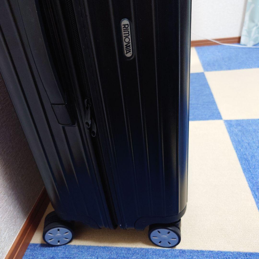 リモワ　RIMOWA スーツケース　サルサ　4輪　黒　　Ｌサイズ　(凹み有り)