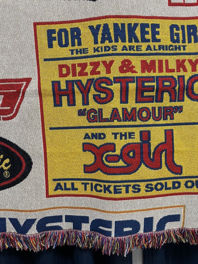 【 たまこちゃん 】X-girl HYSTERIC GLAMOUR ラグ