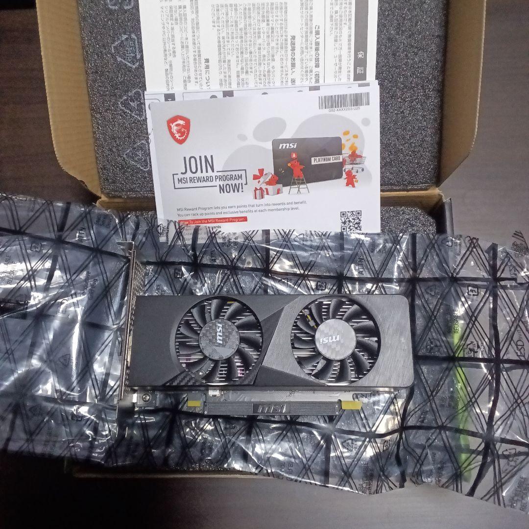 MSI GeForce RTX 3050 6GB GDDR6 ロープロファイル