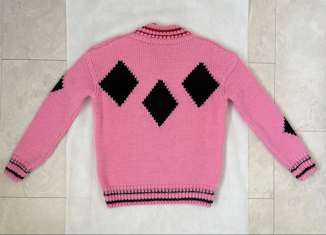 エルマンノシェルビーノ　ピンクニット　38