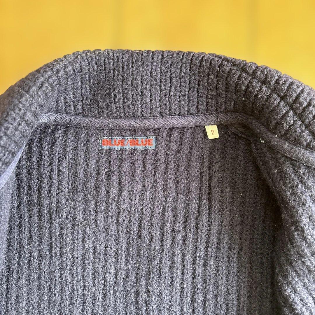 BLUE BLUE 圧縮ニットジャケット キムタク着用ラブジェネ　ハリラン