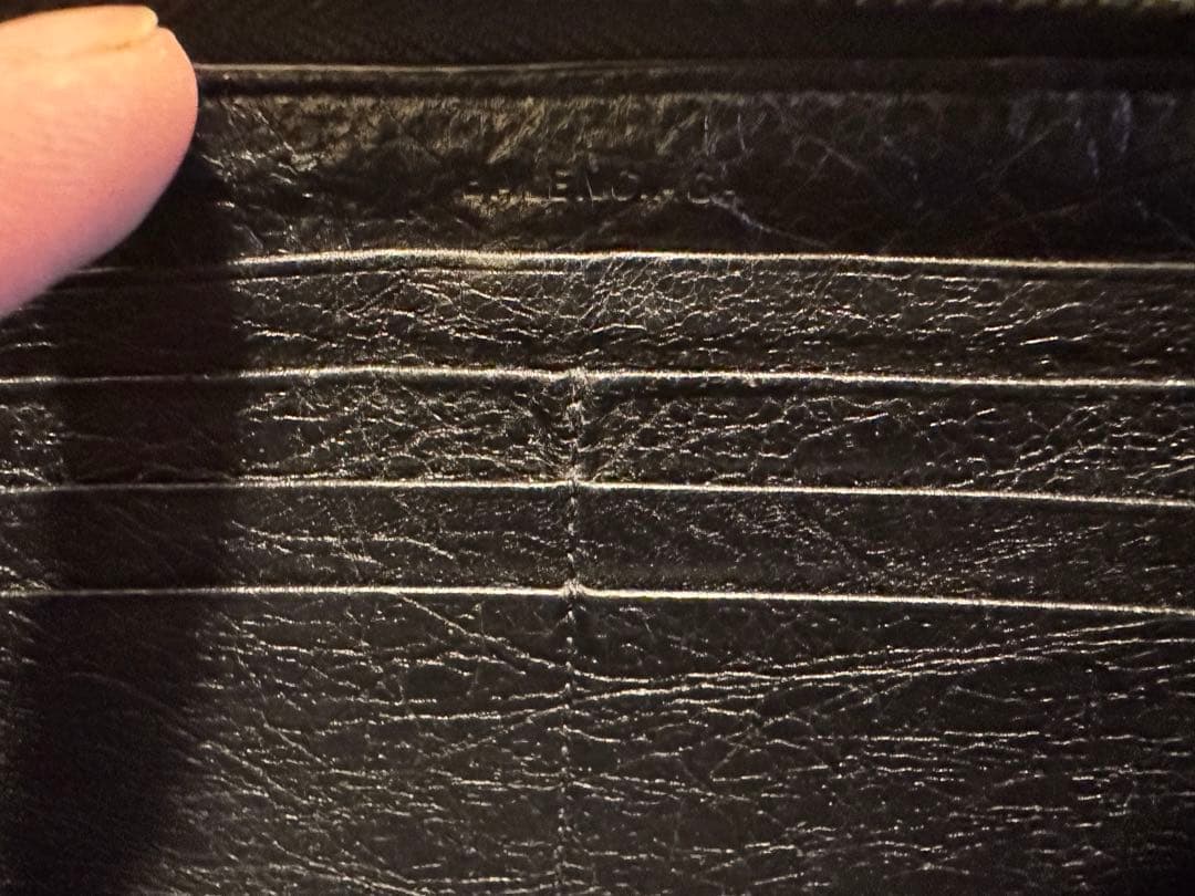 BALENCIAGA 長財布 黒 810977