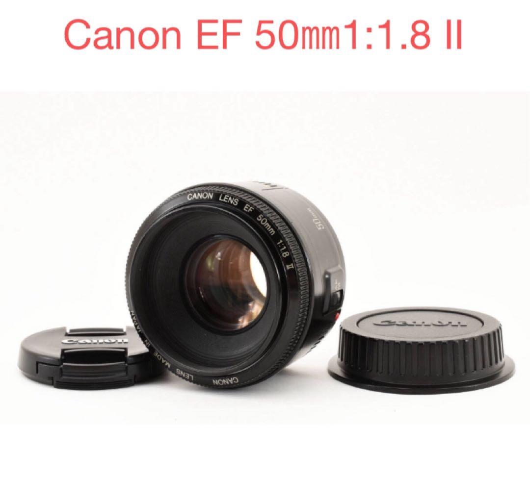 単焦点レンズ　キャノン　Canon EF 50㎜1:1.8 II☆ボケ味
