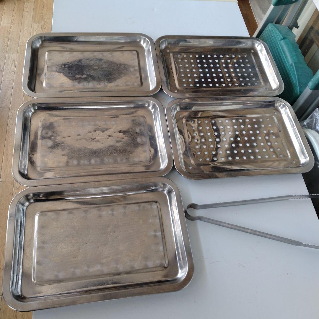 赤い二段式ホットショーケースディスプレイケース＋付属品　ジャンク品