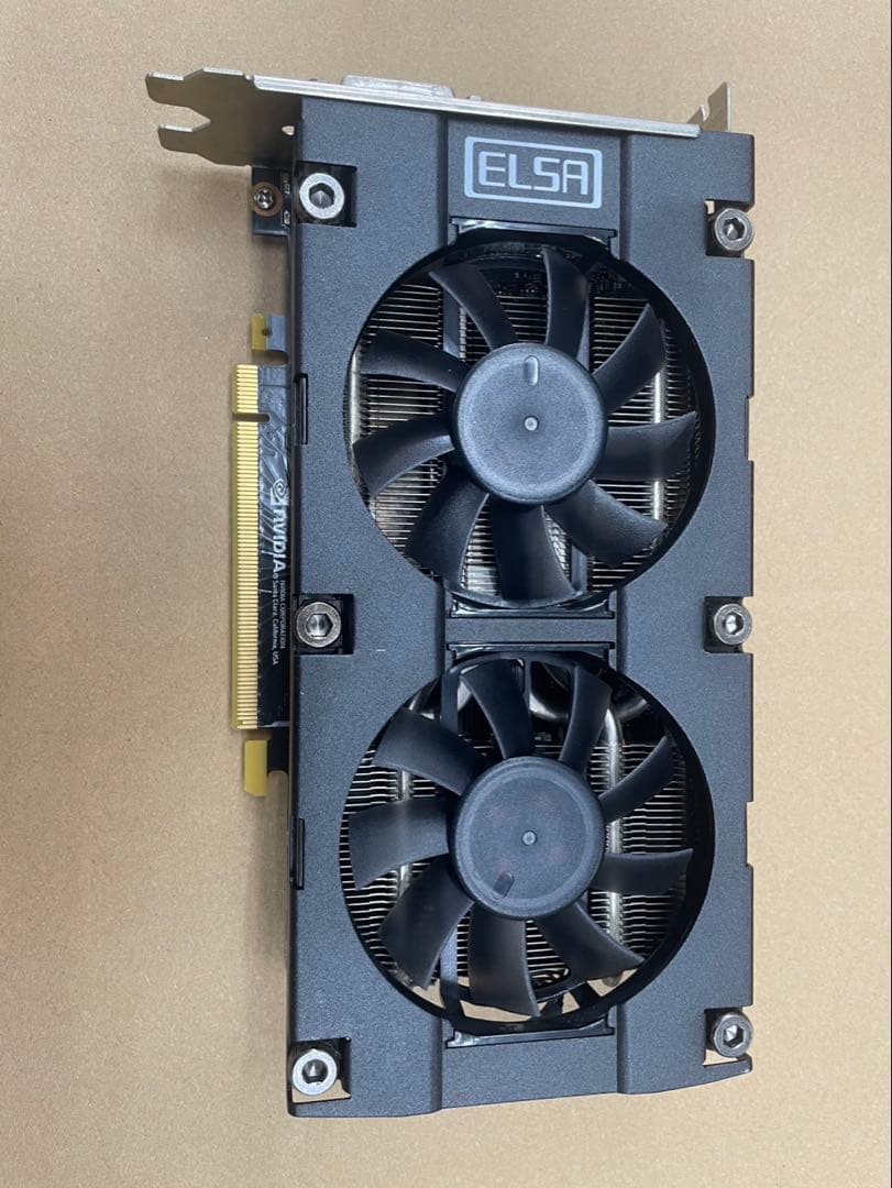 ELSA RTX 2070グラフィックボードtypeC端子