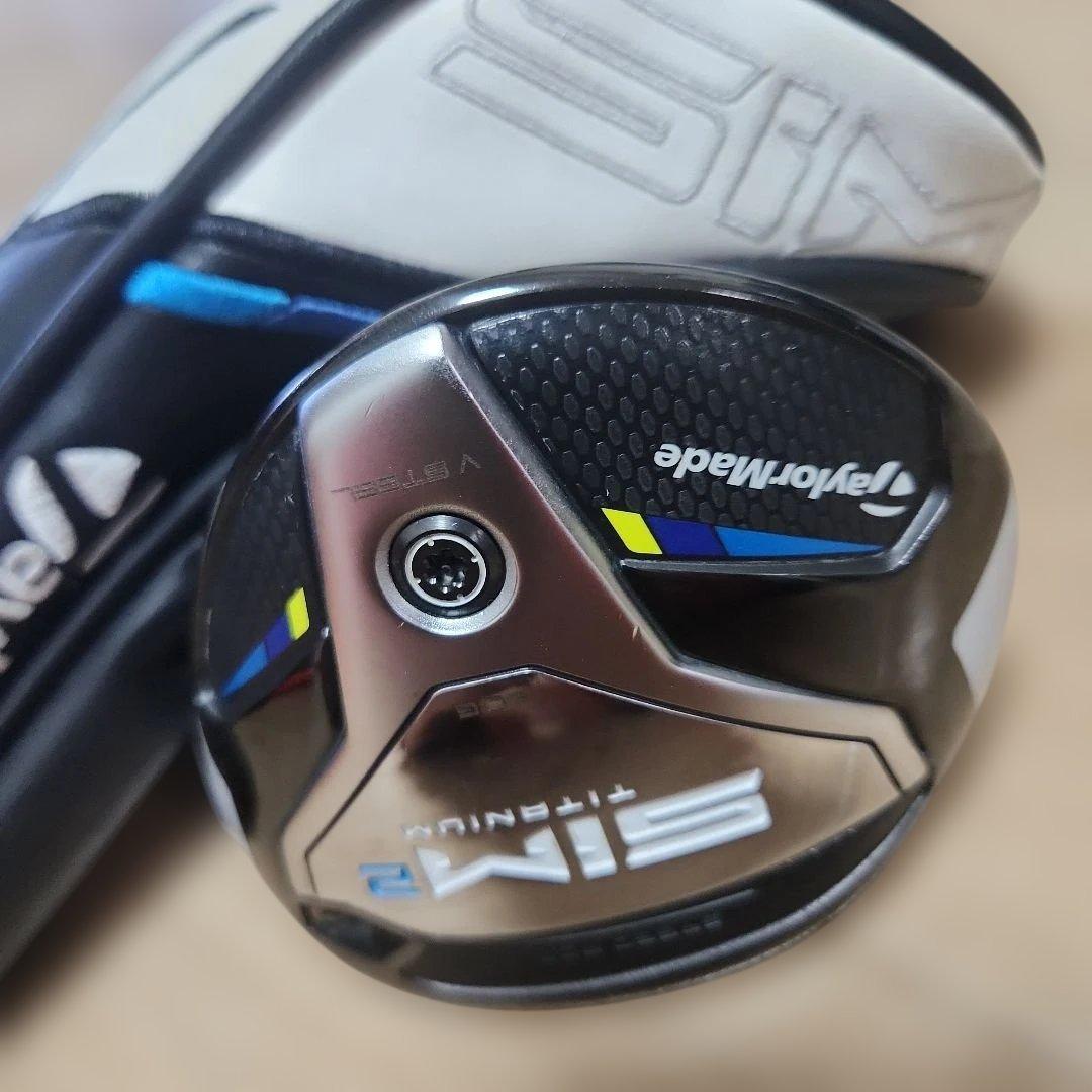 値下げしました！/テーラーメイドSIM2チタニウム/3W『ヘッドのみ』15°