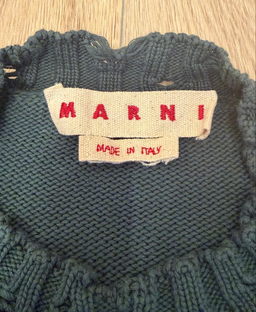 MARNI 大人気ニット♡ダークグリーン