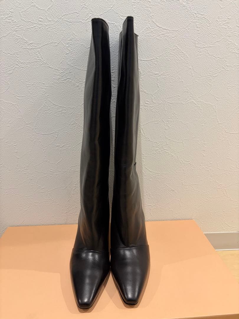 新品のCORSOROMA.9のルーズフィットロングブーツ24.0cm