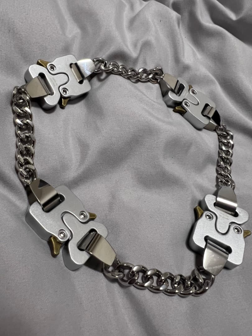 1017 alyx アリクス　hero チェーンネックレス　4連結式　シルバー