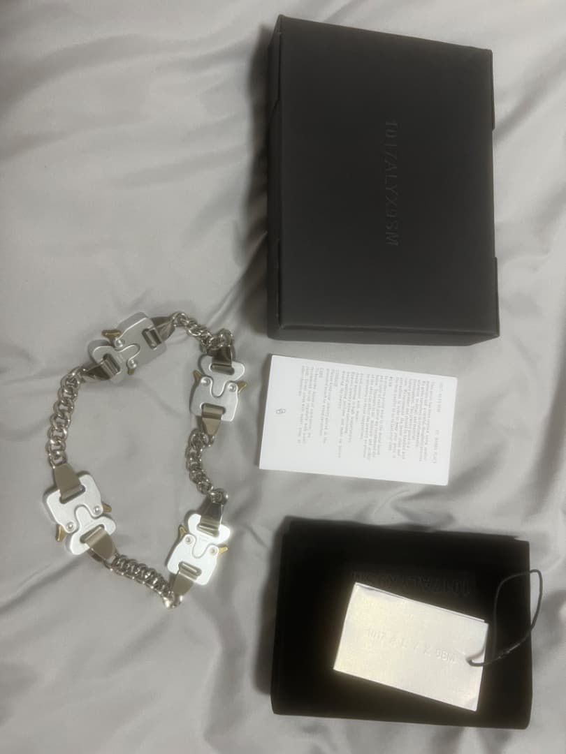 1017 alyx アリクス　hero チェーンネックレス　4連結式　シルバー