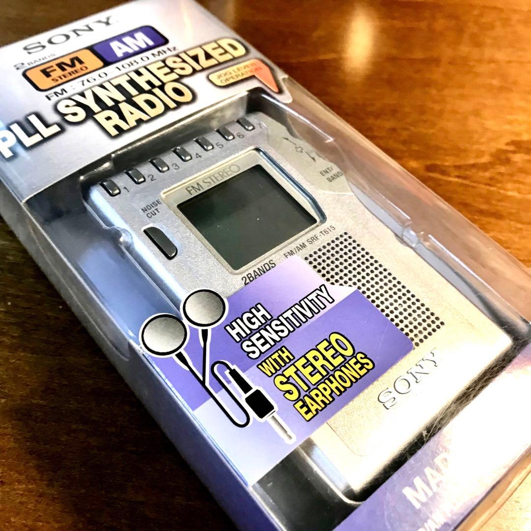 ☆新品☆SONY SRF-T615 FMステレオ/AMシンセサイザーラジオ