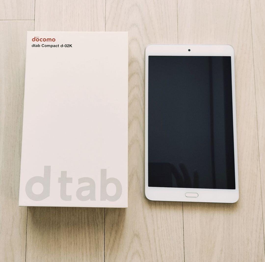 【美品】docomo dtab Compact d-02K ゴールド 32GB