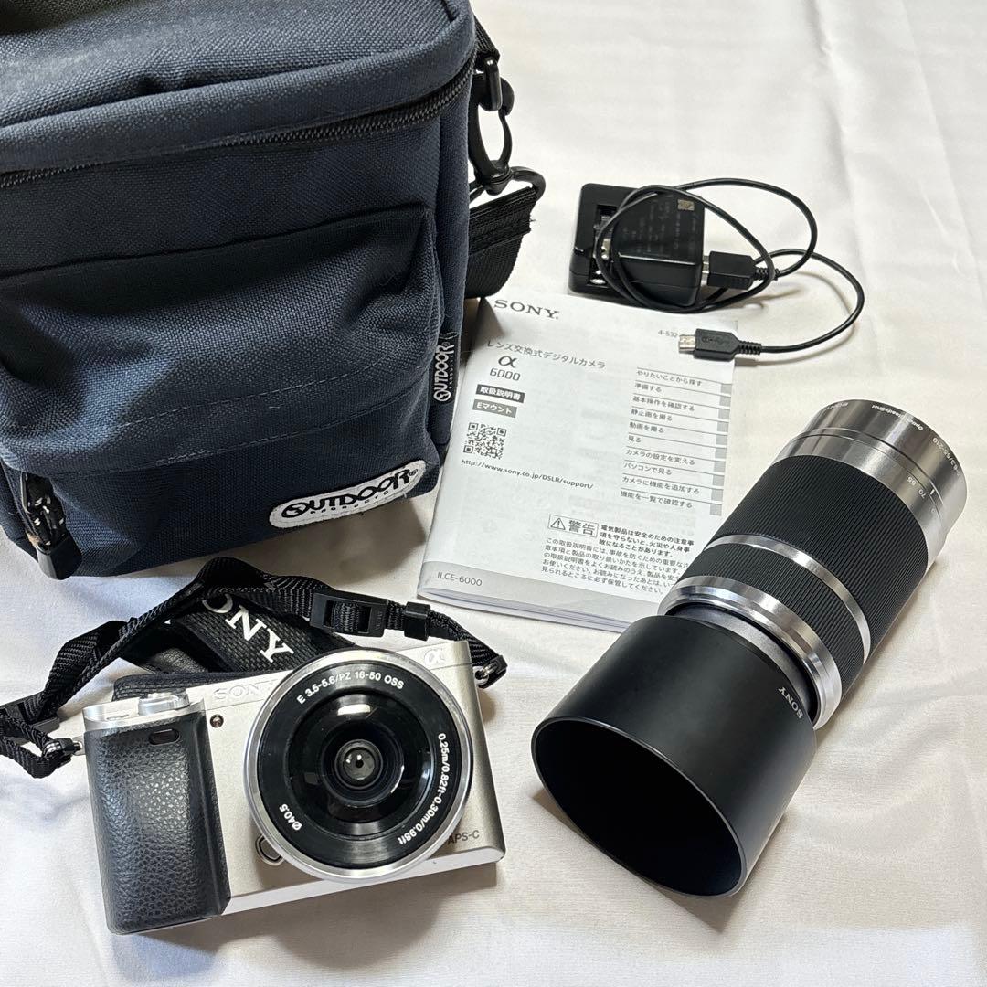 SONY α6000 ILCE-6000Y【ケース付】