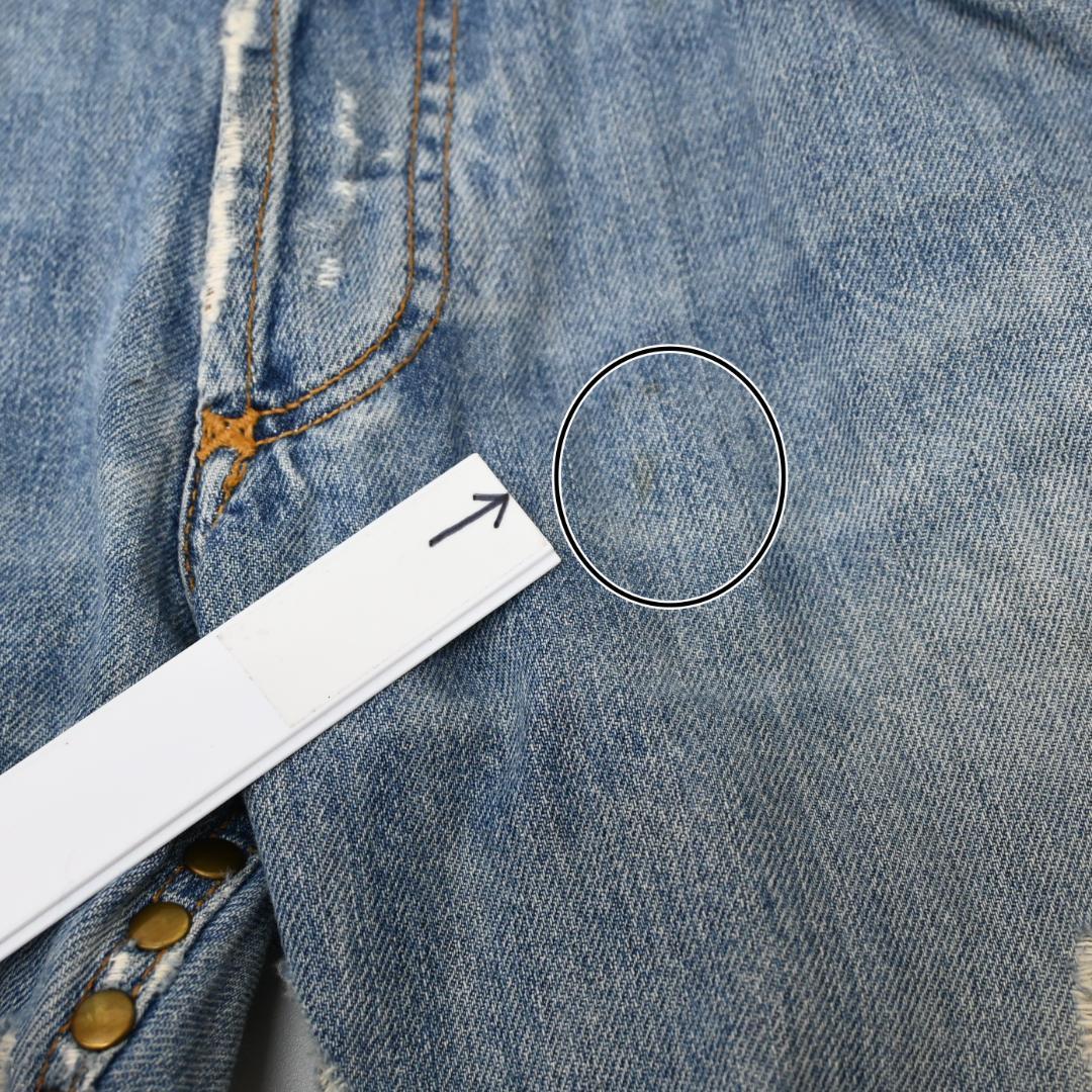 ■ DOLCE&GABBANA スタッズ Y2K 虎刺繍 ジーンズ 48286*