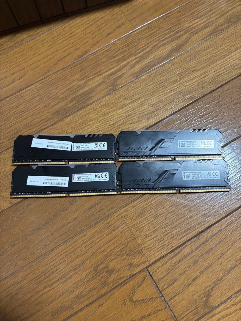 M*i様 Kingston DDR4-3733MHz （8GBx4枚)
