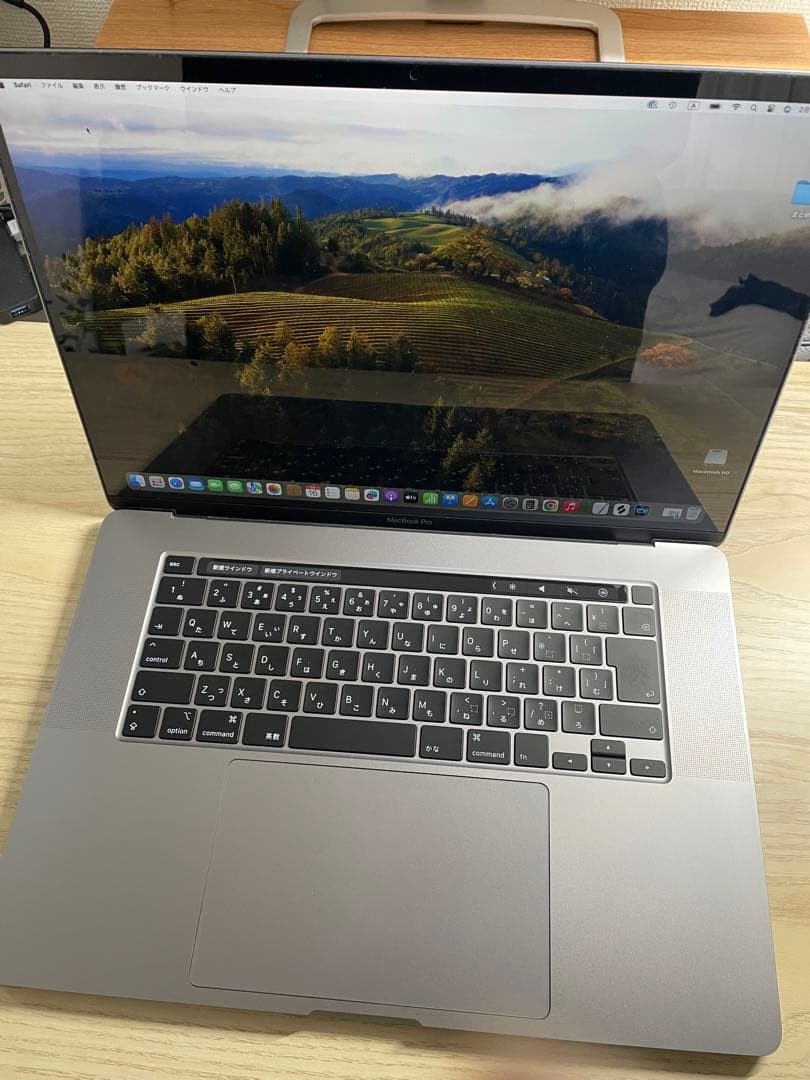 MacBook Pro 2019年モデル16インチ 32GB 1TB