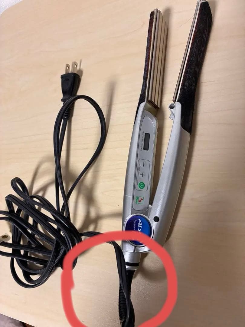 ADST DS ストレートヘアアイロン　ジャンク品アドスト