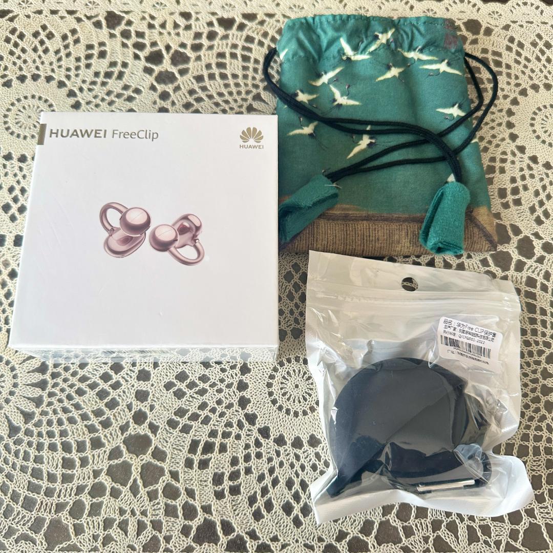 【新品未使用】HUAWEI Free Clip ローズゴールドケース