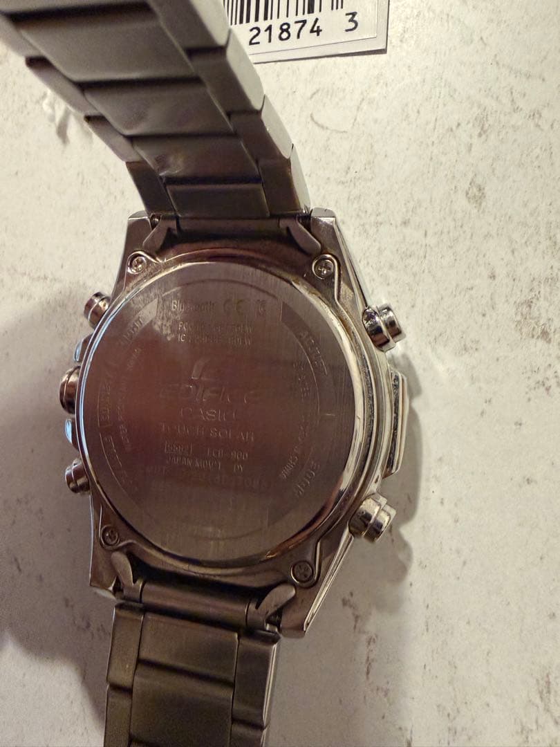 r*7様 CASIO EDIFICE スマートフォンリンク 5582