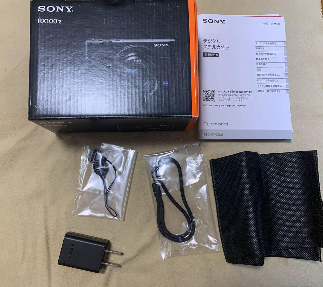 SONY RX100 V コンパクトデジタルカメラ、他一式