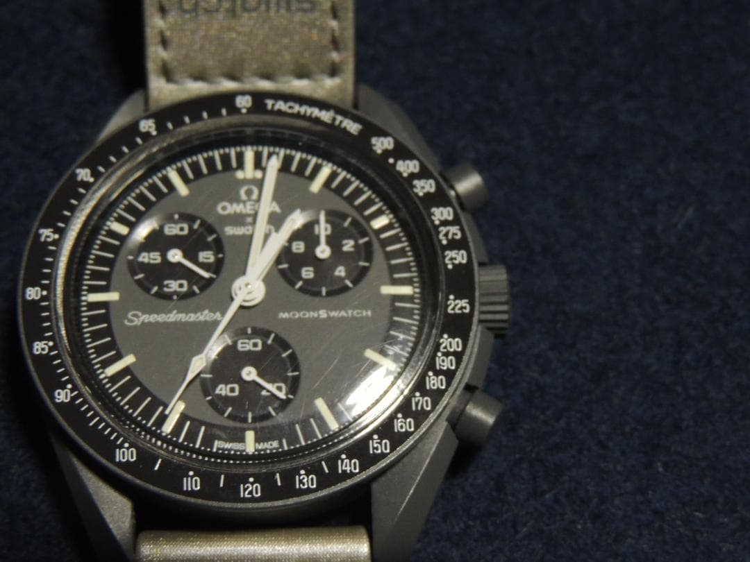 中古「OMEGA×SWATCH　MISSION　TO　MERCURY」腕時計