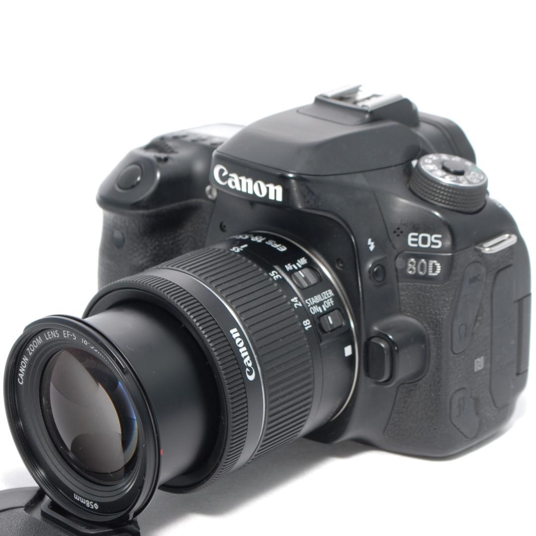 ✨Canon EOS 80D✨高性能モデル✨高速AF＆手ぶれ補正✨一眼レフカメラ