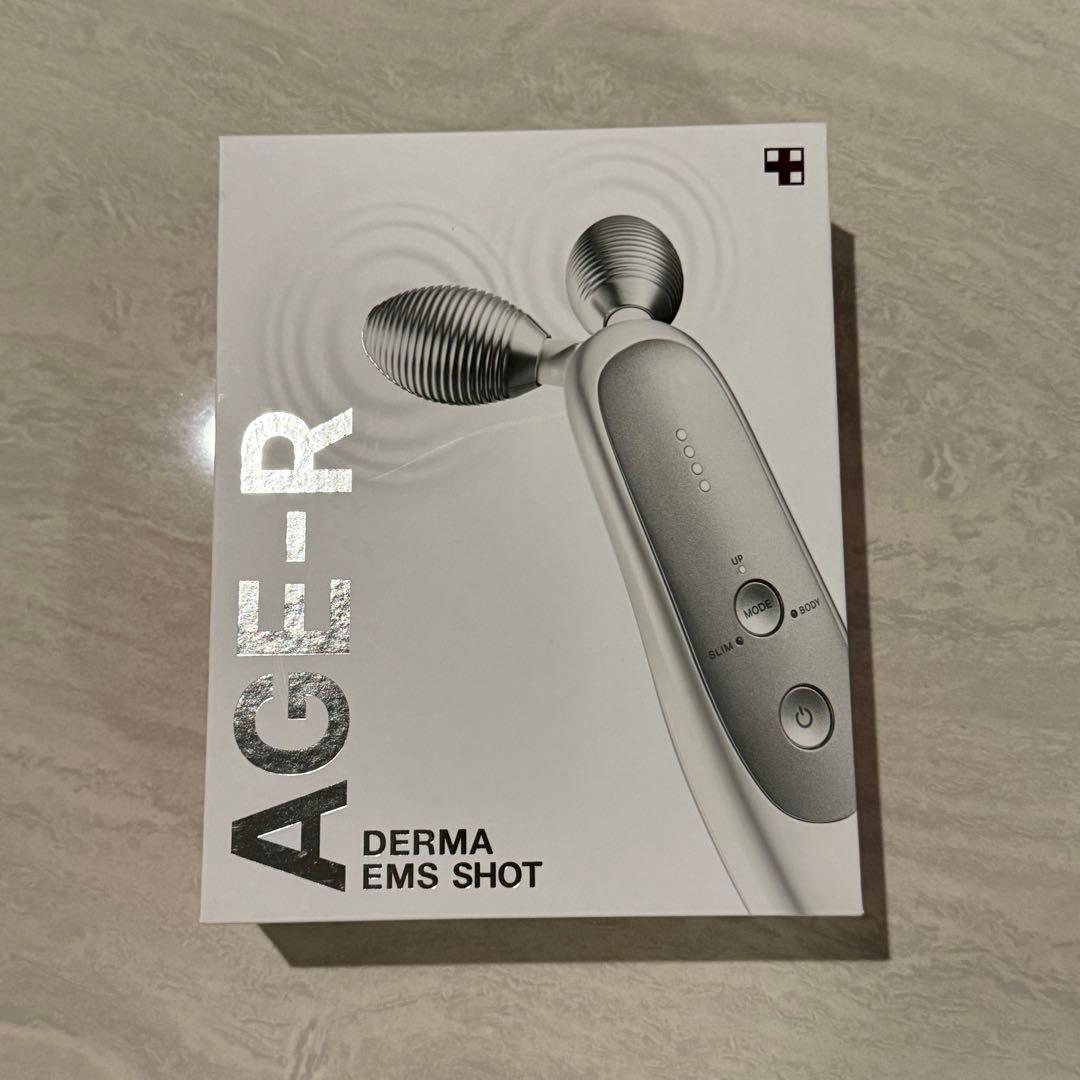 箱無し発送セール　メディキューブ　AGE-R DERMA EMS SHOT美顔器