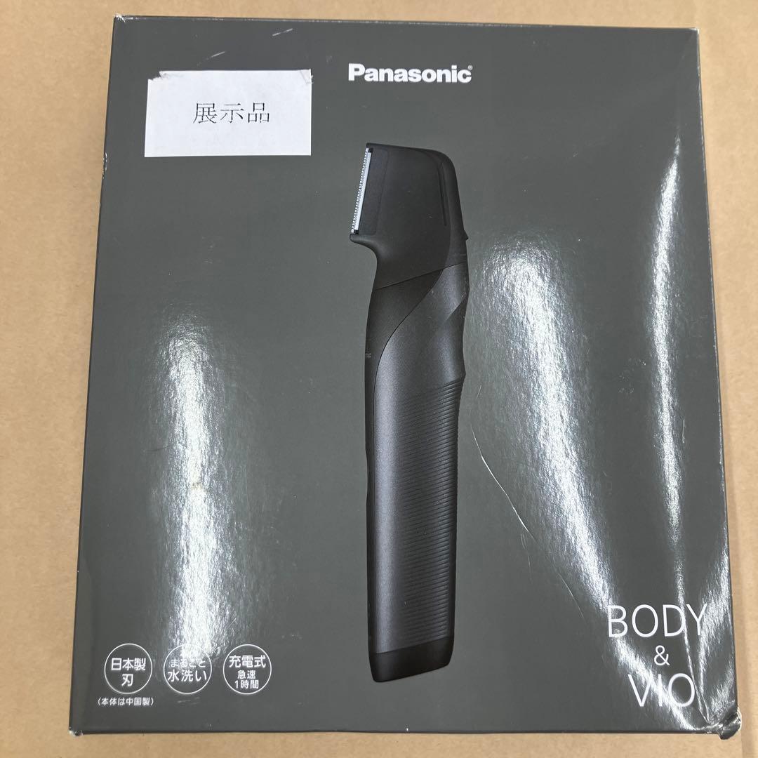 パナソニック ボディトリマー　ボディシェーバー 黒 ER-GK82-K