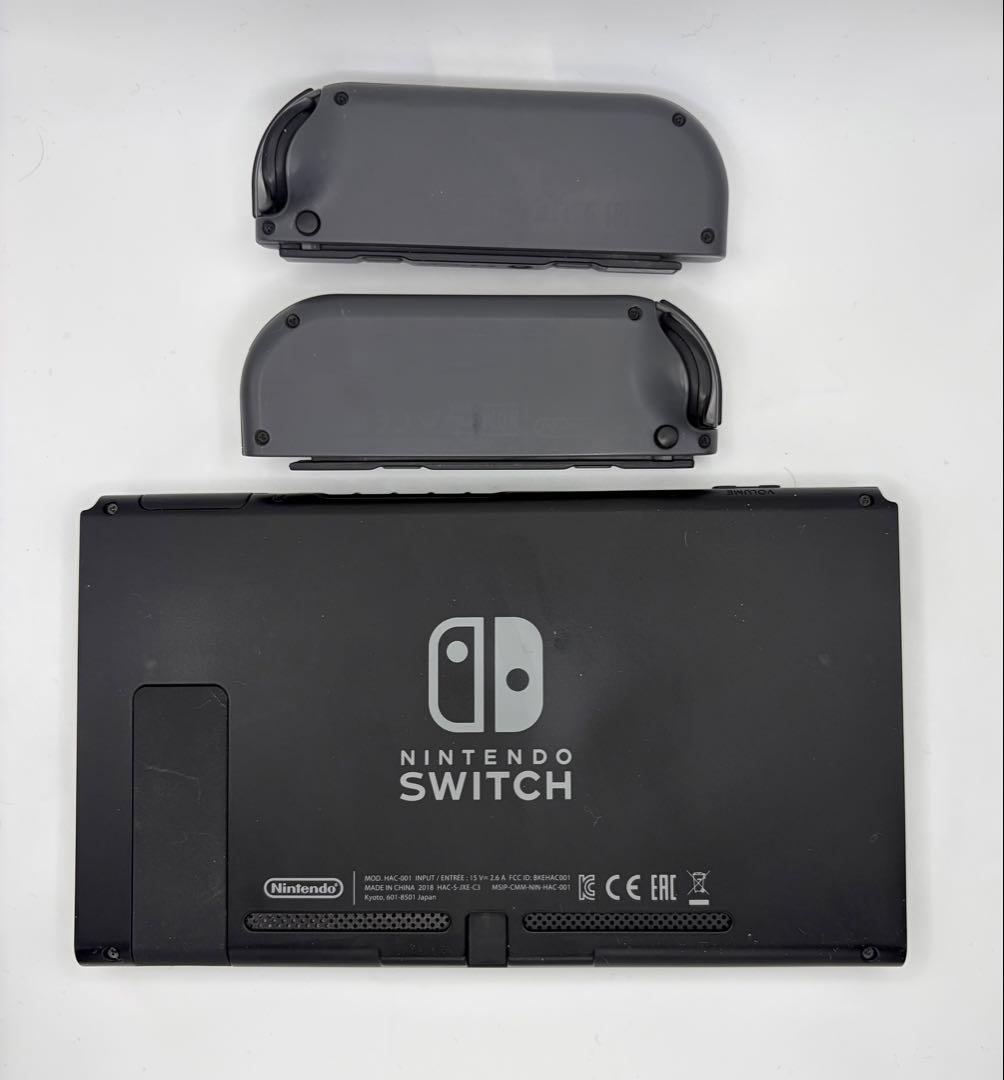 ア*キ様 Nintendo Switch グレー 本体とJoy-Conセット