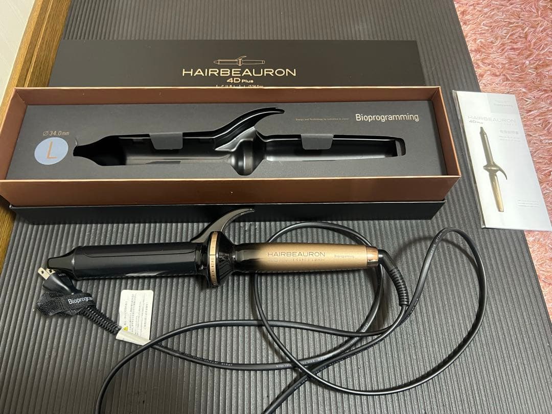 へビューロン　4Dプラス　L カールアイロン　バイオプログラミング　34mm