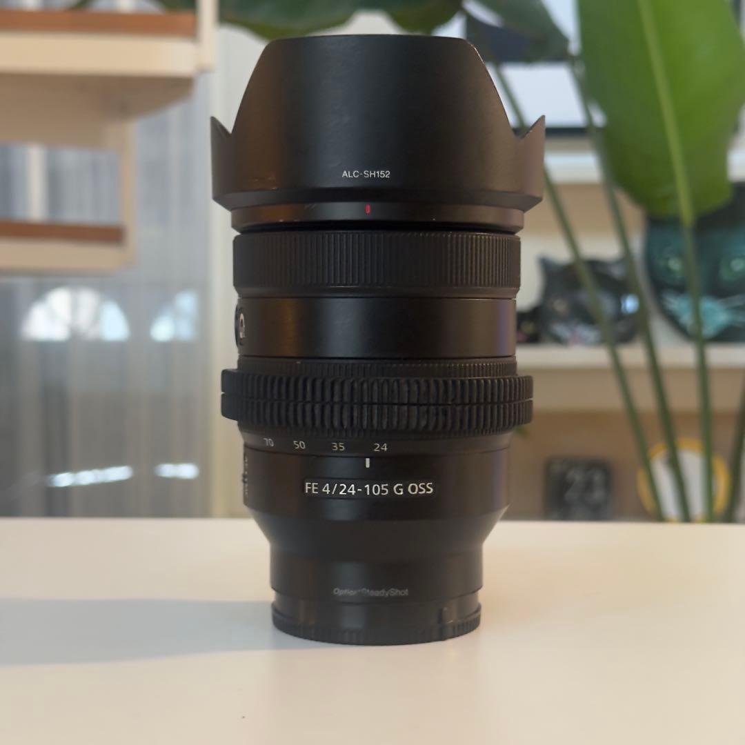 FE 24-105mm F4 G OSS Tiltaフォーカスギア付き