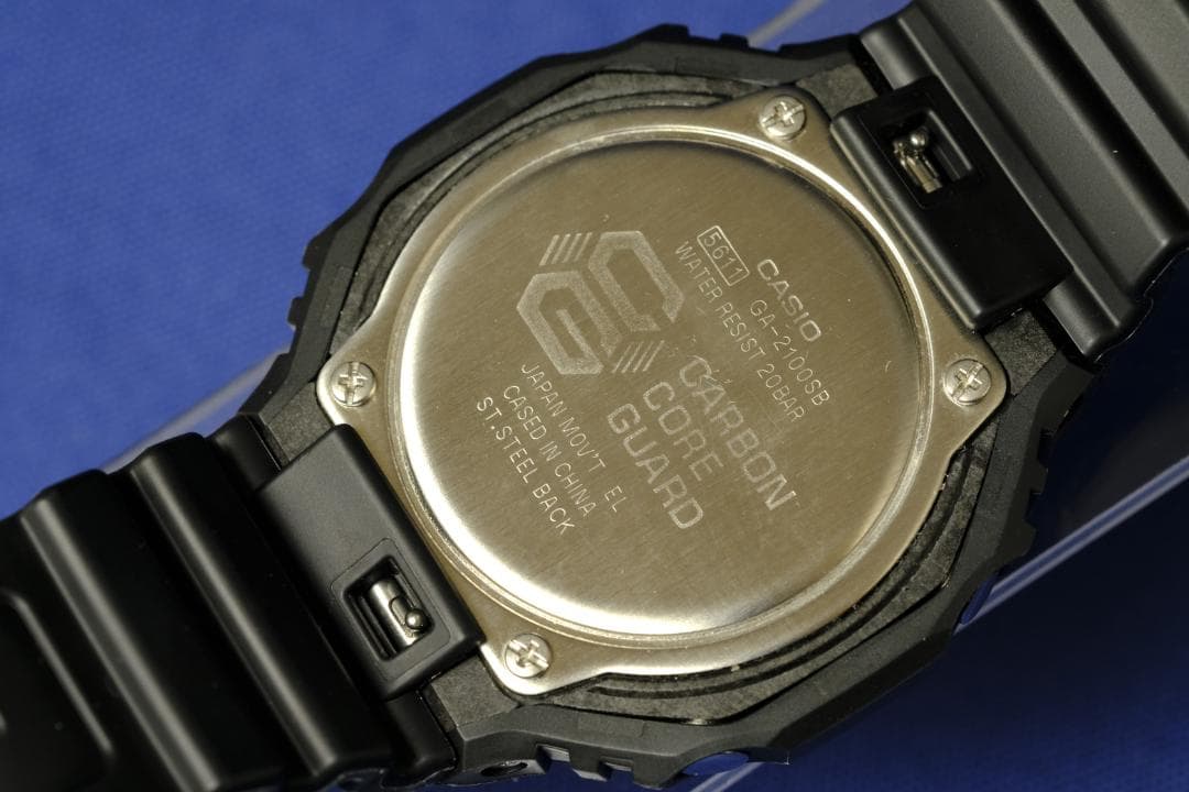 【綺麗】G-SHOCK GA-2100SB メタリック カシオーク (183)