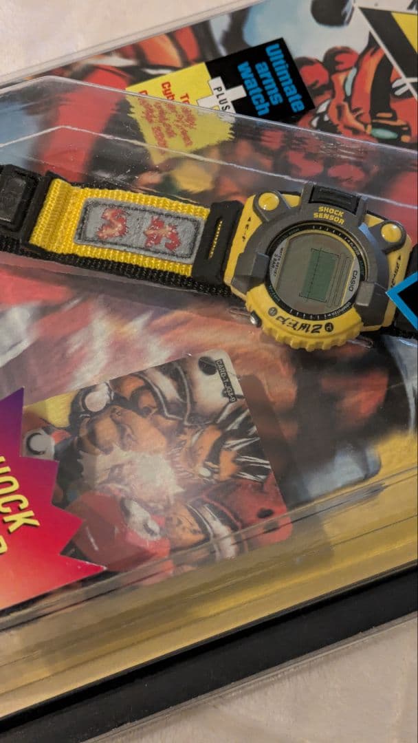 激レア CASIO サイバーマックスZWEP イエローJG-310-9T未使用A