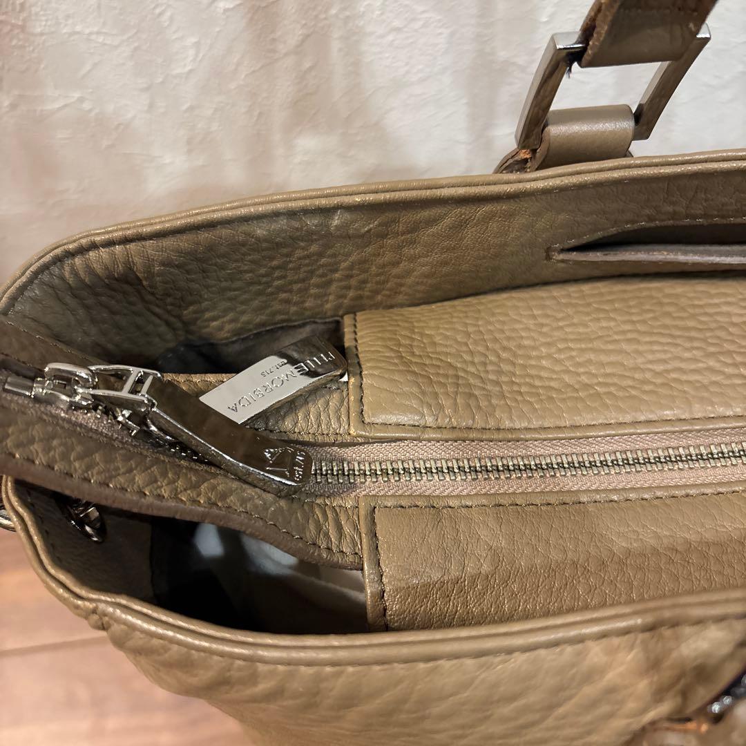 ペッレモルビダ メイデン ボヤージュ シュリンクレザートートバッグ レザー本革製