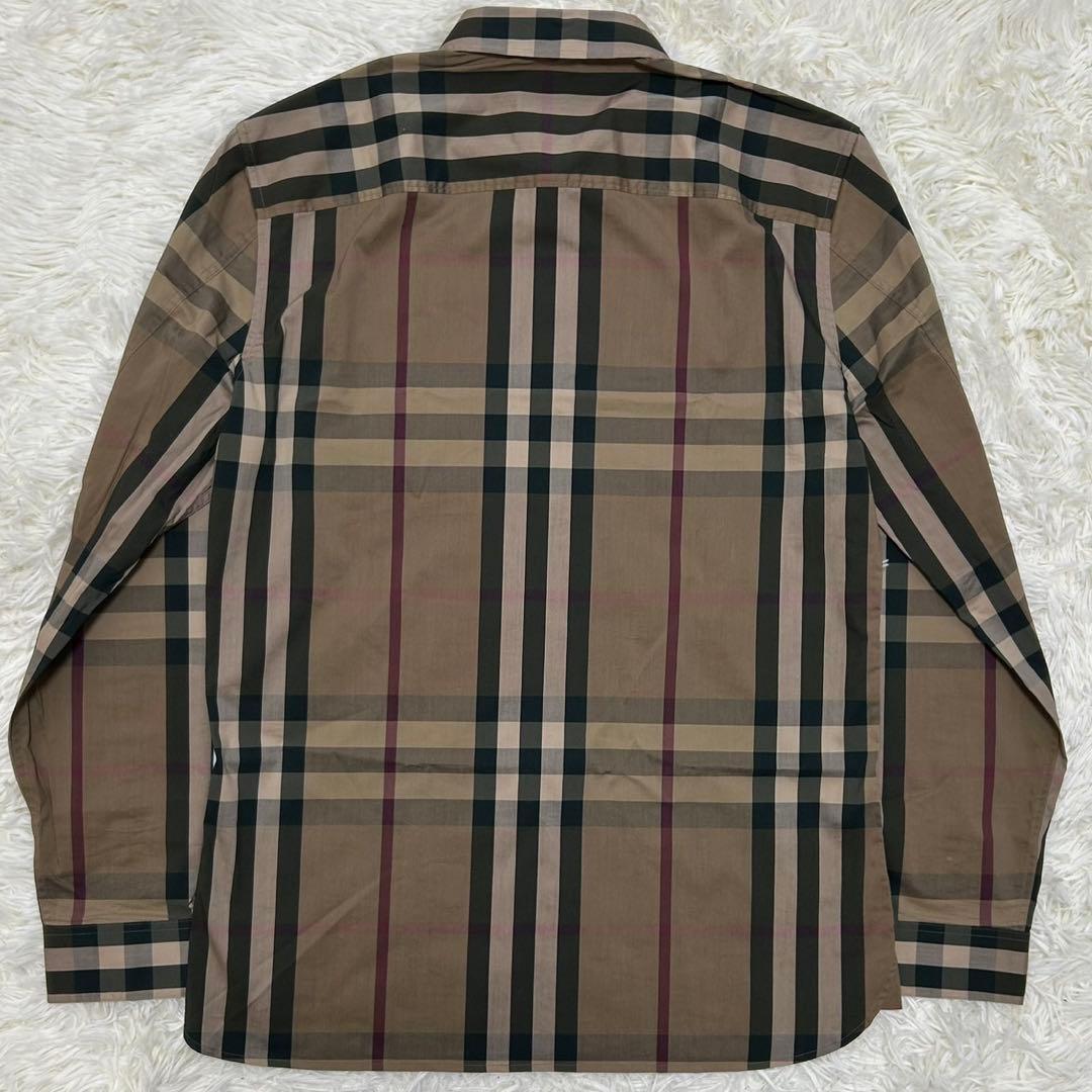 【極美品/現行】バーバリーロンドンイングランド シャツ 長袖シャツ ボタンダウン