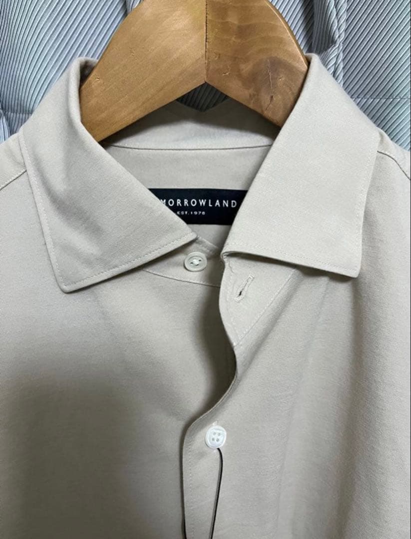TOMORROWLAND ベージュ ビジネスシャツ S