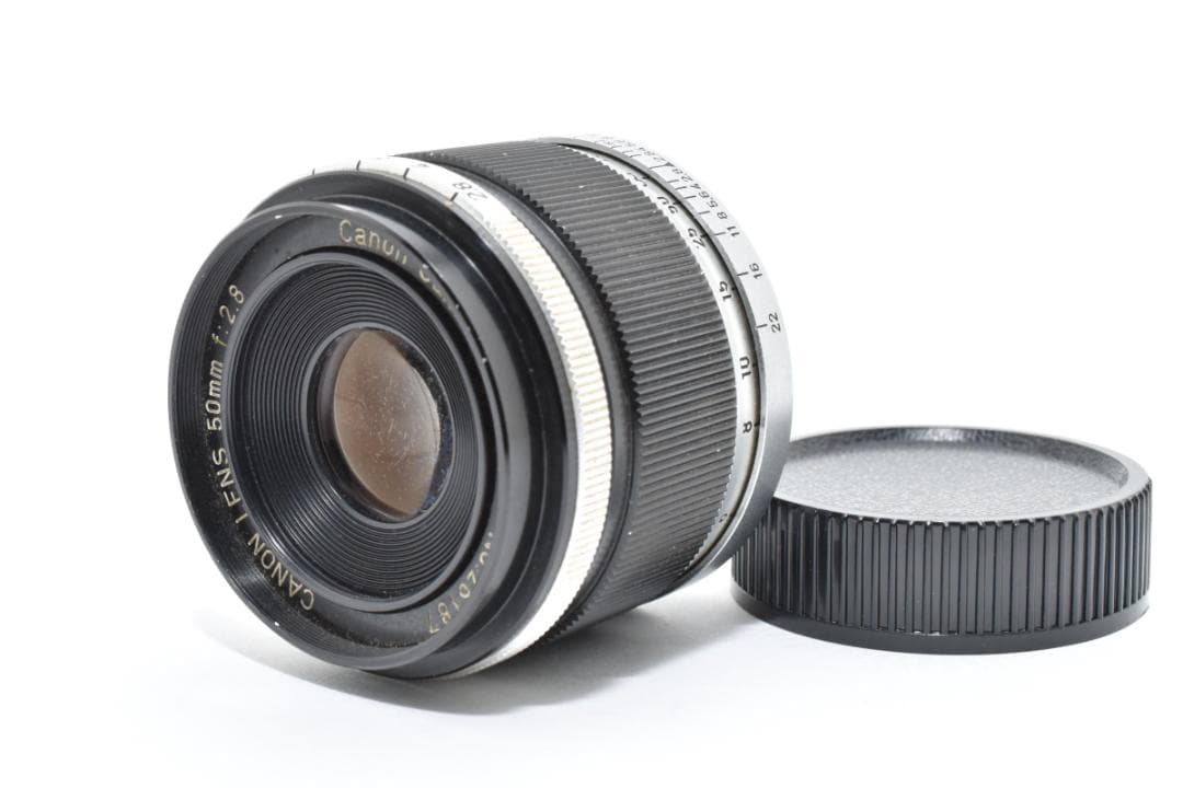 【人気のライカLマウント】 CANON キャノン 50mm F2.8 カメラ