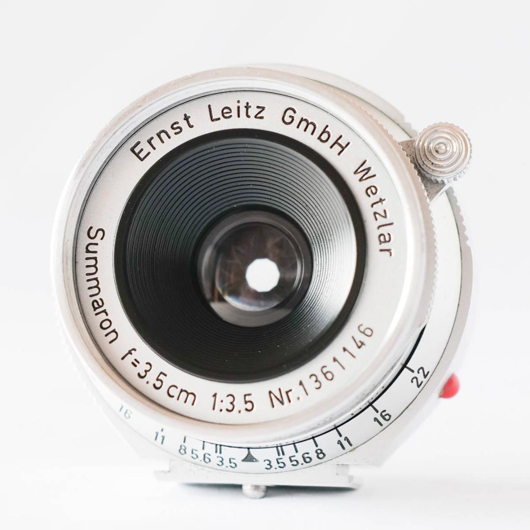 Leica Summaron-M F3.5 35mm ライカ　メガネ付き