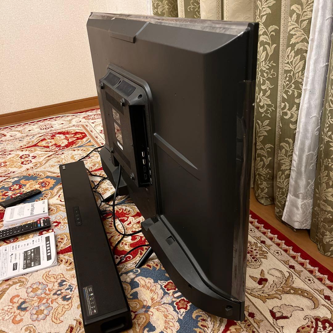 【ライShawn】2022年製！チューナーレステレビ& スピーカーセット