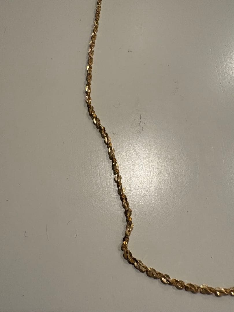 K10 金属製 ネックレス ロブスタークラスプ 50cm