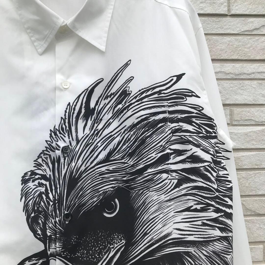 ソフトマシーン　シャツ　L　イーグル　鷹